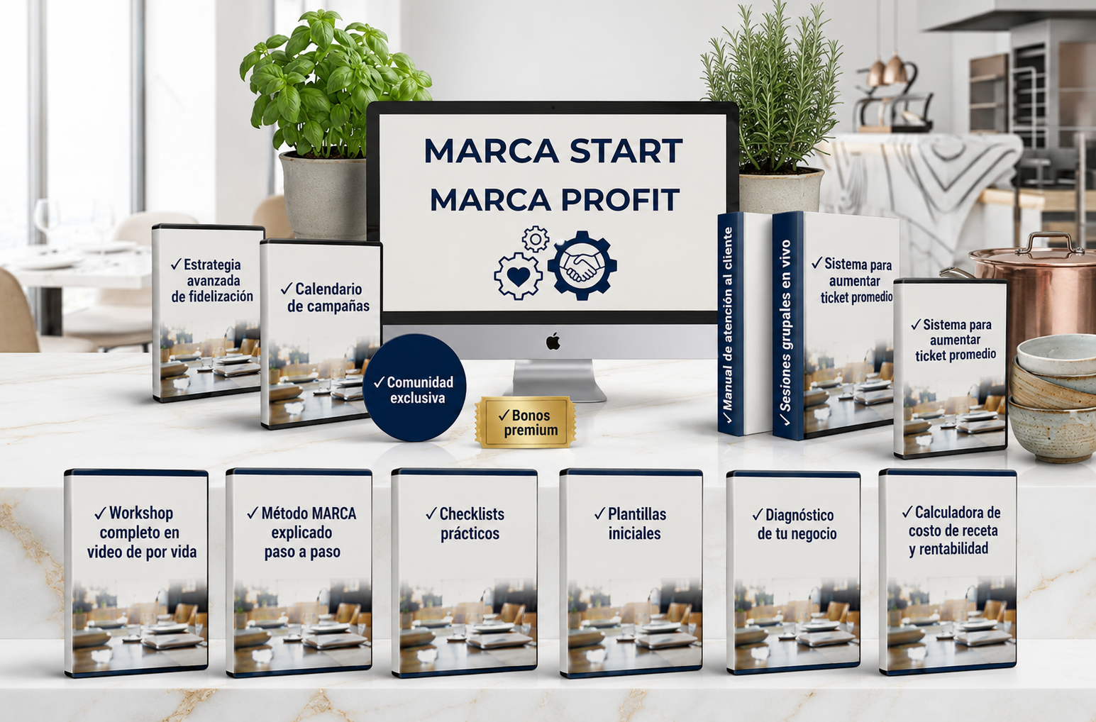 MARCA START + MARCA PROFIT - Todo lo que incluye